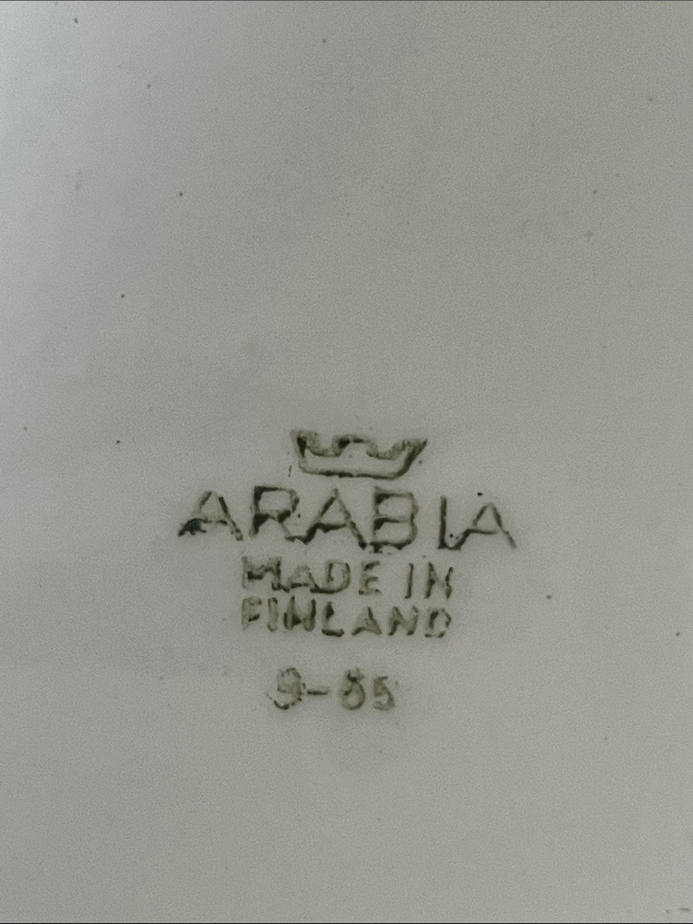 1960’s Vintage Arabia of Finland, Child Plate Set, Excellent Condition - Picture 3 of 9